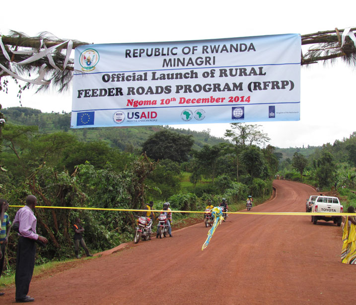 Umuhanda watashywe ngo watumye igiciro cy