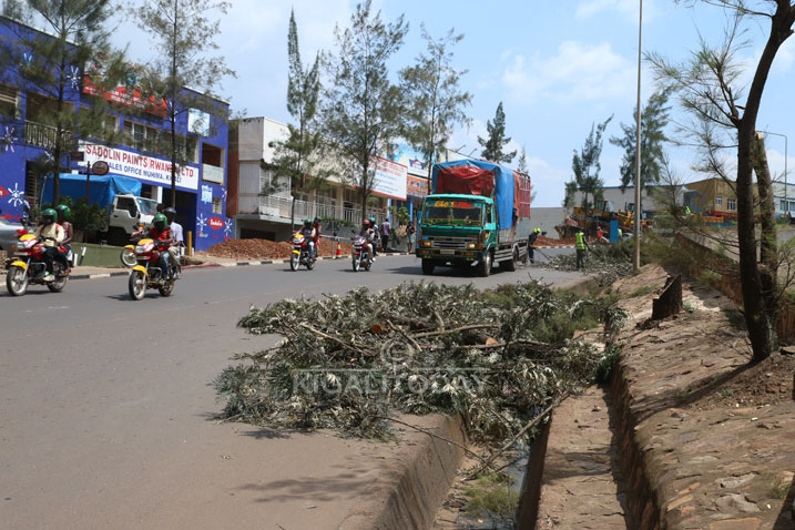 Umuhanda wo ku Muhima uzongerwa watangiye gutunganywa