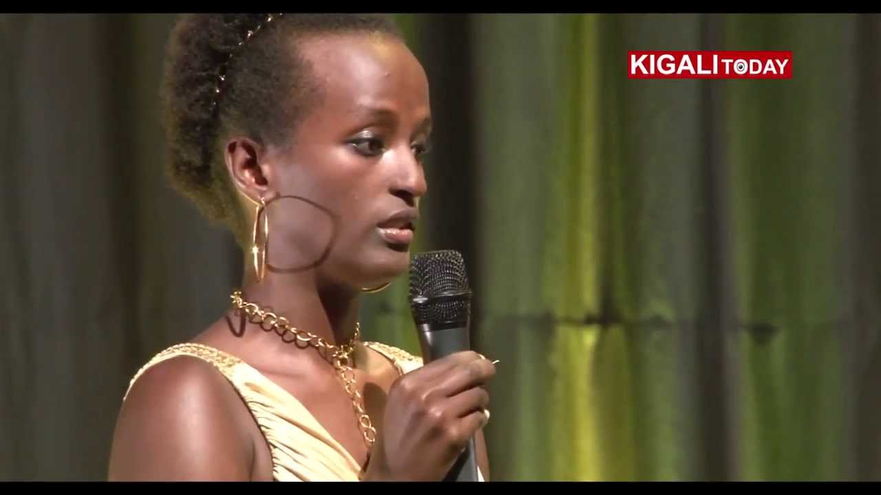 Umuhoza Gislaine yavuze igifaransa abantu barumirwa 