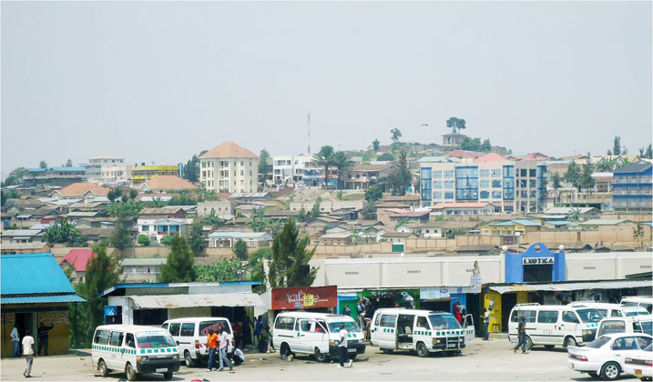 Umujyi wa Muhanga bigaragara ko urimo gutera imbere.