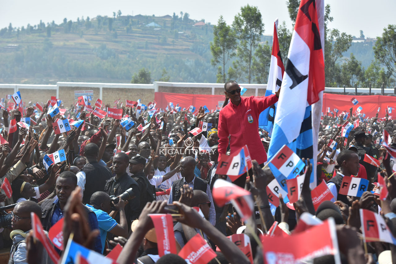 Umukandida wa FPR- Inkotanyi mu Karere ka Nyamagabe.