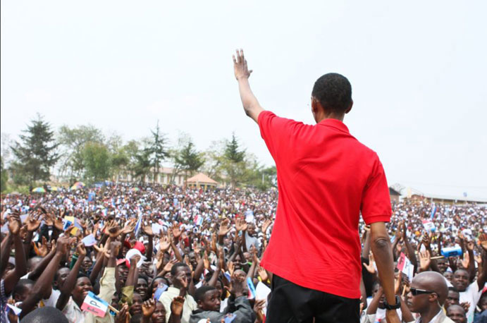 Umukandida Paul Kagame muri Ngororero.