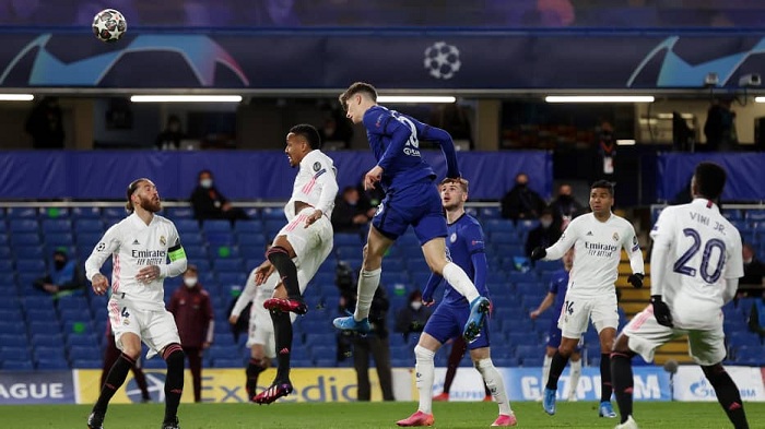 Chelsea FC yatsinze Real Madrid iyirusha bigaragara