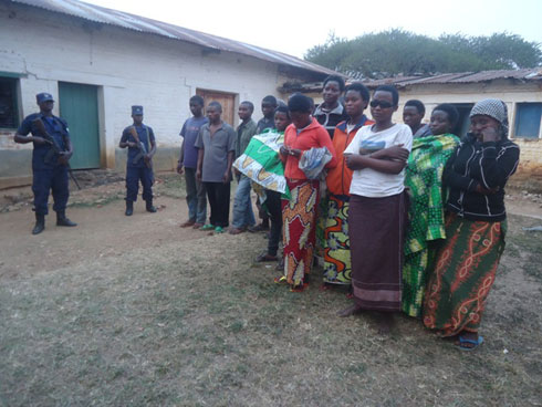 Abafashwe badafite ibyangombwa mu karere ka Nyamasheke.