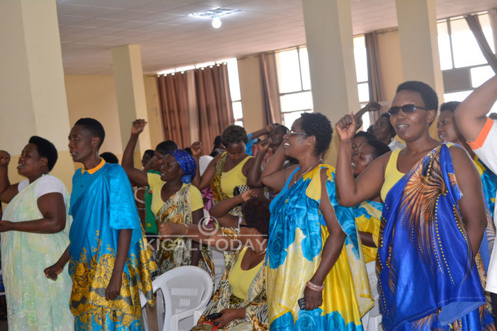 Remera i Kigali abagore bitabiriye kwizihiza umunsi wabo