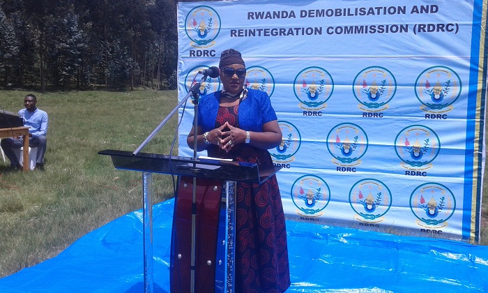 Umuyobozi wa RDRC Nyirahabimana Valerie yabasabye kubana neza n'abandi Banyarwanda basanze