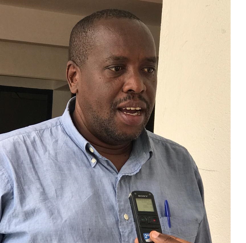 Rwandekwe Gilbert, urimo gukora ubushakashatsi ku mibereho y'abantu bafite ubumuga bwo kutumva no kutavuga