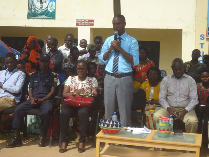 Umunyamabanga Nshingwabikorwa w'Umurenge wa Byimana, Nahayo Jean Marie, avug ko iki kibazo agiye kubafasha kugikurikirana.