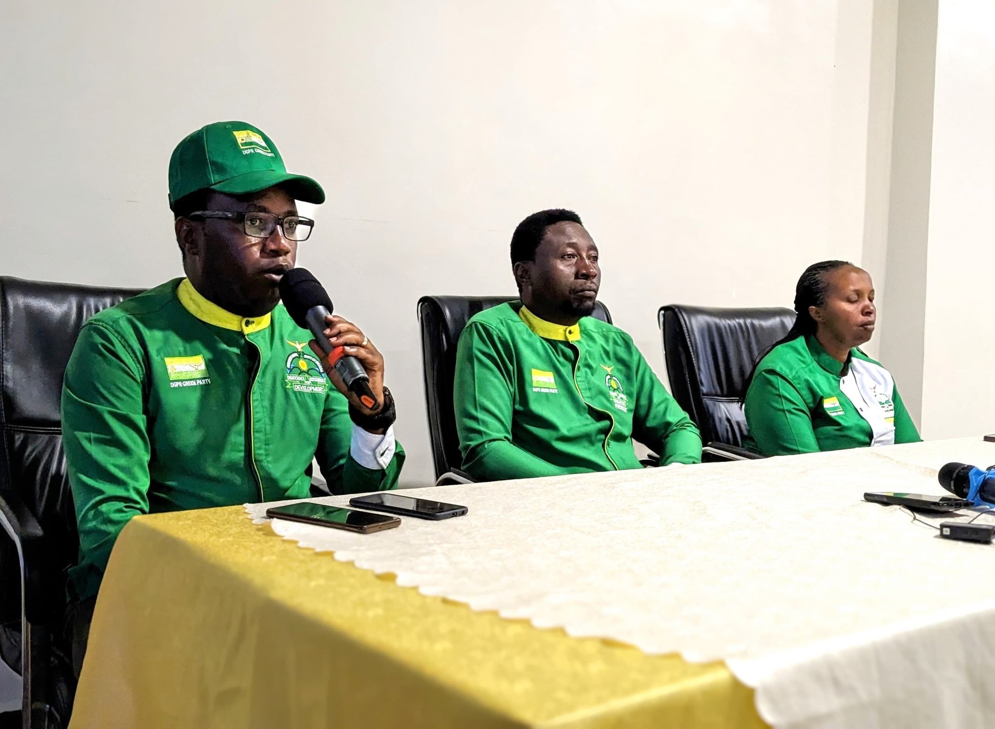 Umunyamabanga Mukuru wa Green Party, Hon Jean Claude Ntezimana