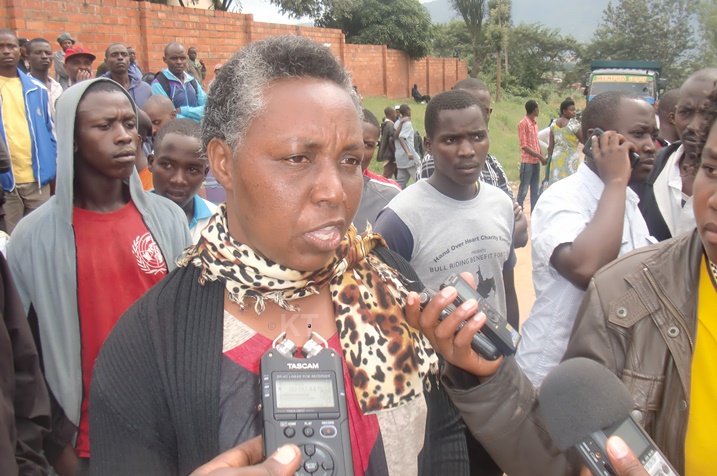 Umunyamabanga Nshingwabikorwa w'Umurenge wa Runda, Nyirandayisabye Christine.