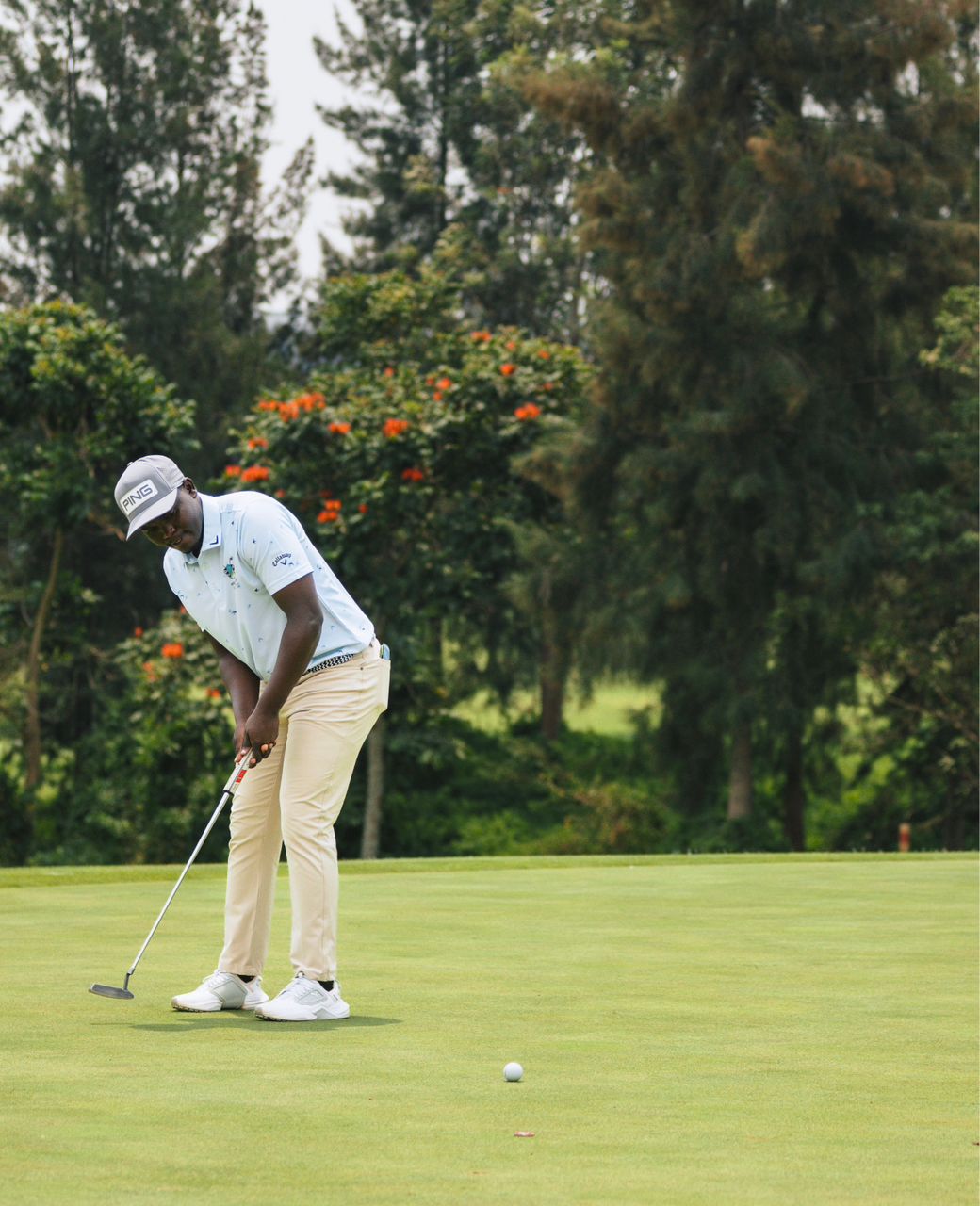 Umunyarwanda Nsanzuwera Celestin wasoje umunsi wa mbere ayoboye abandi.