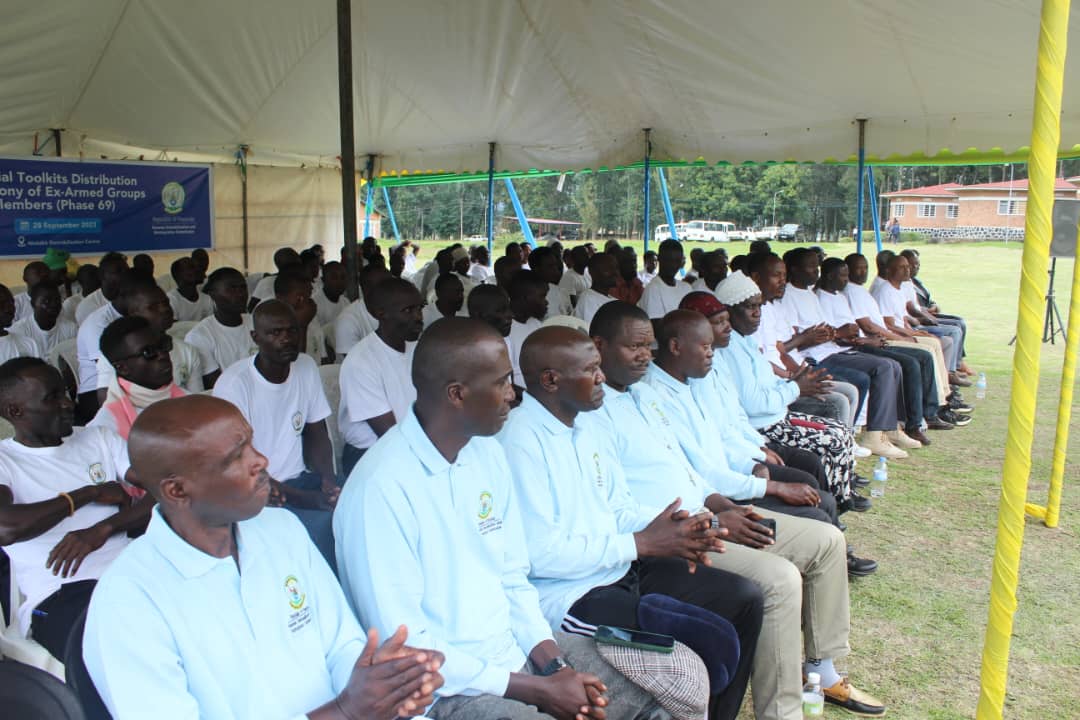 Abagabo n'abagore 92 batahutse bava mu mashyamba ya DRC basoje icyiciro cya 69 cy'amahugurwa abera i Mutobo