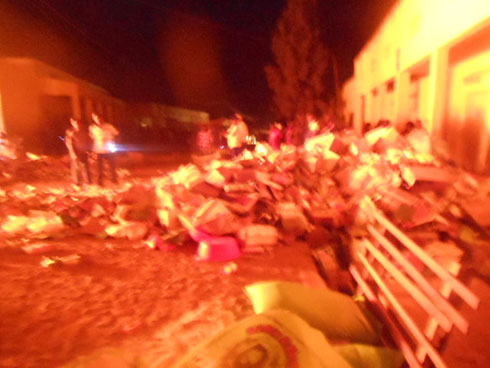 Bagerageje kurokora bimwe mu bicuruzwa.