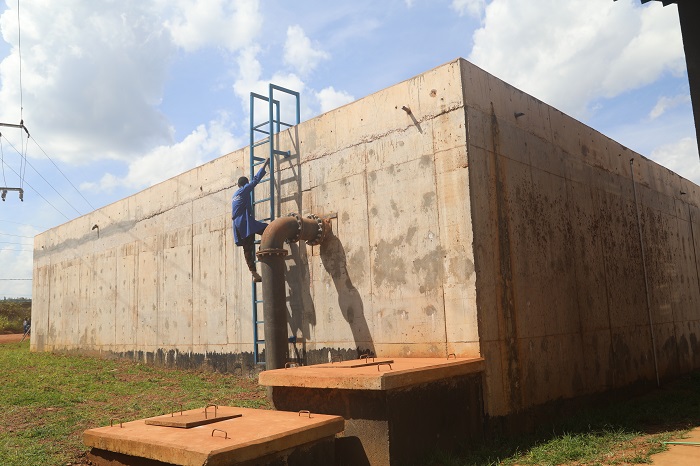 Ni umushinga ufite ibigega 47 bifite ubushobozi bwo kubika meterokibe 86,250