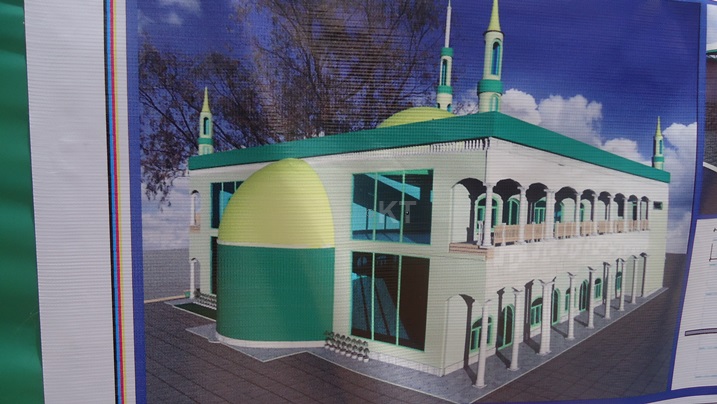 Umusigiti wubakwa i Mugandamure ngo uzaba ari icyitegererezo mu Rwanda hose.