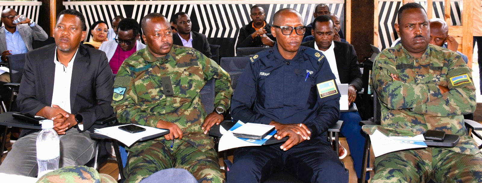 Abo mu nzego z'umutekano bari bitabiriye inama