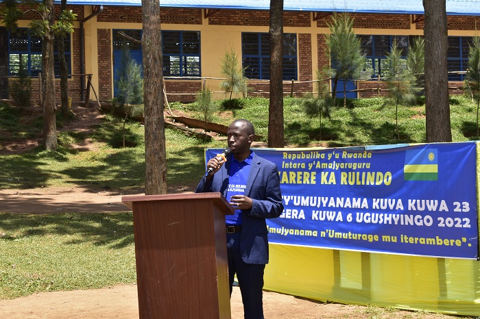 Dusabirane yasabye abaturage guharanira iterambere ryabo n'iry'Igihugu