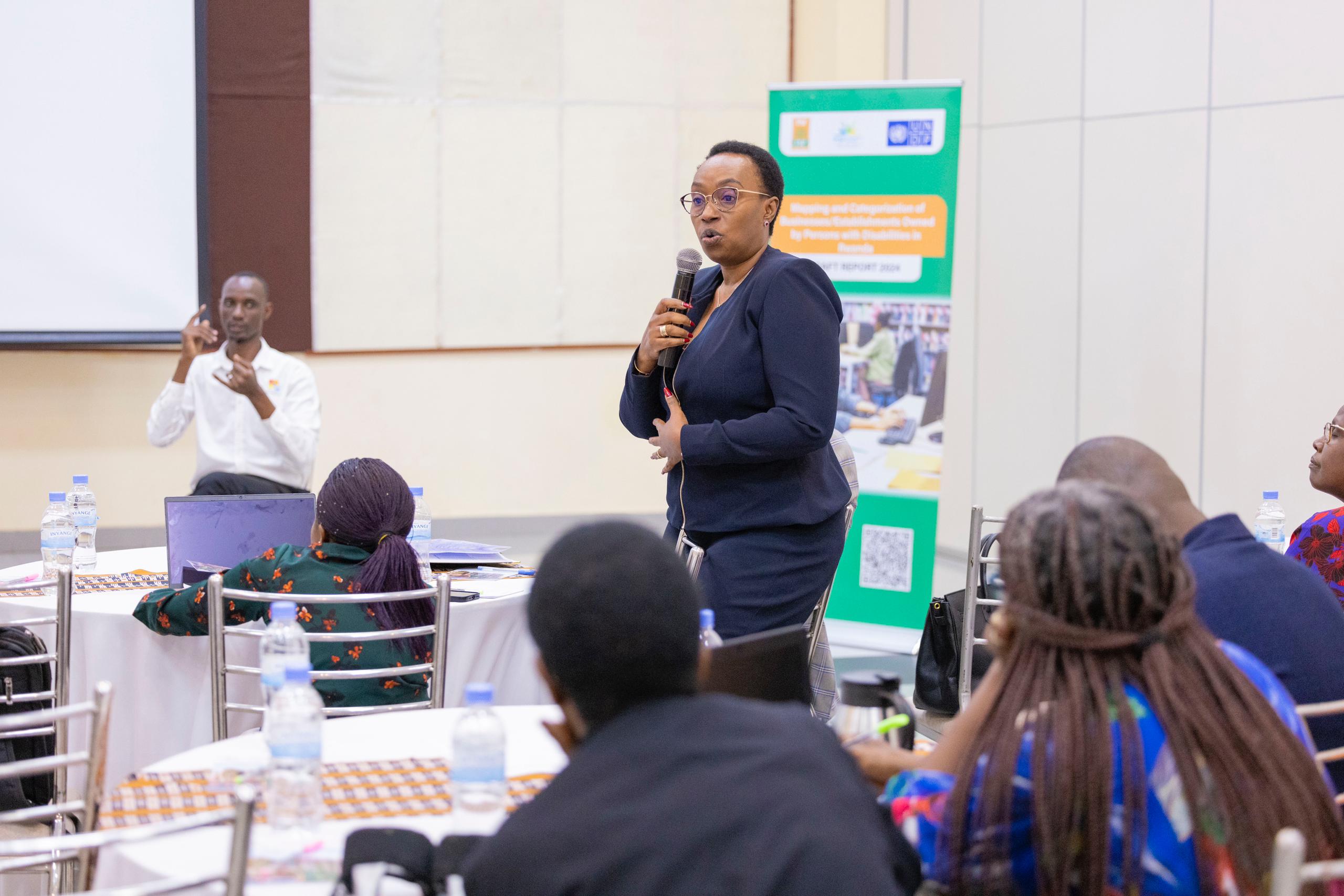 Umuyobozi Mukuru w'Icyiciro cyihariye cy'Abafite ubumuga, Abagore n'Urubyiruko muri PSF, Sekamana Thérèse