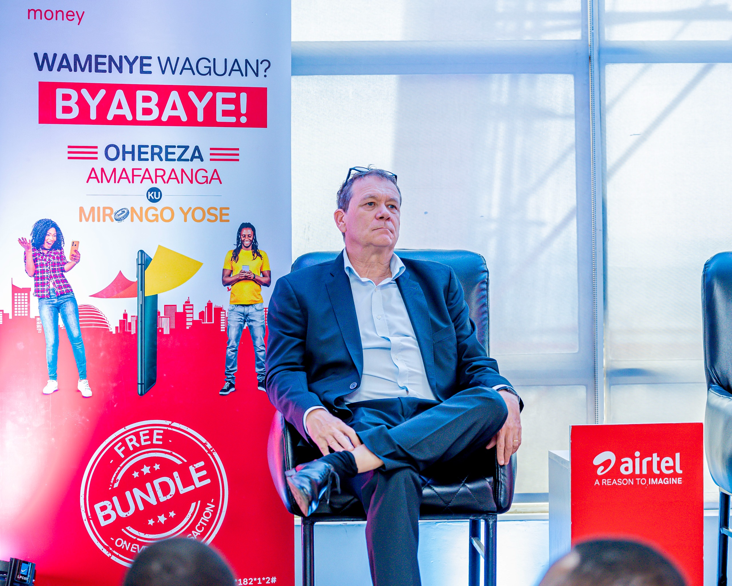Umuyobozi Mukuru wa Airtel Rwanda, Emmanuel Hamez