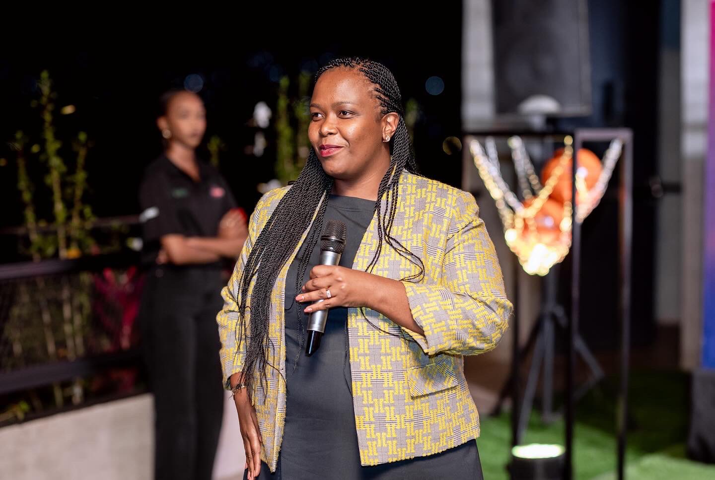 Umuyobozi Mukuru wa NBA Africa, Clare Akamanzi yari yitabiriye uyu muhango