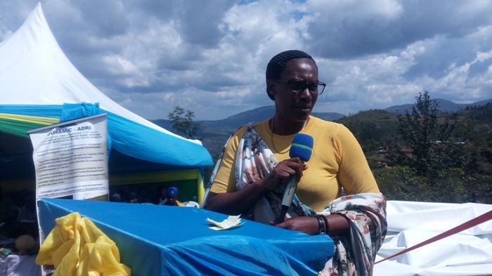 Umuyobozi w'Akarere ka Huye wungirije ushinzwe imibereho myiza, Annonciata Kankesha