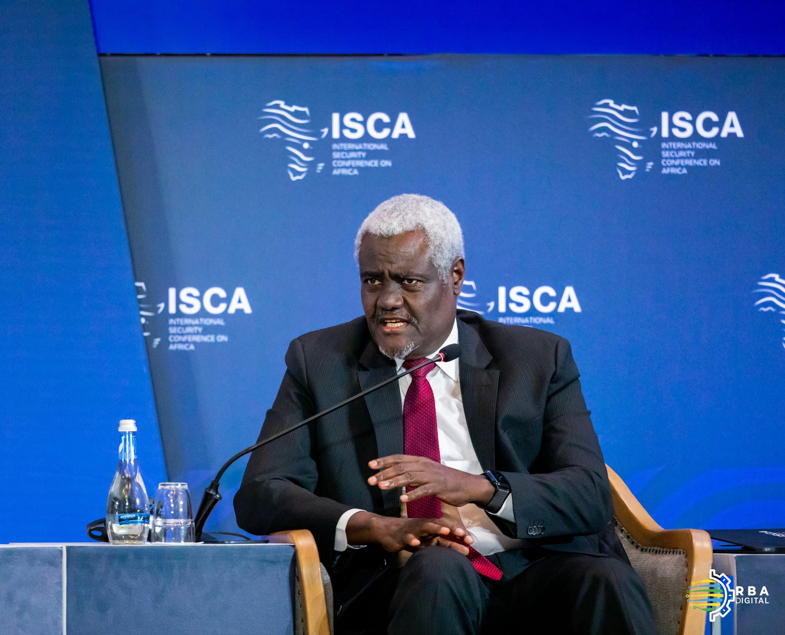 Umuyobozi w'Inama Ngishwanama ya ISCA, Moussa Faki Mahamat