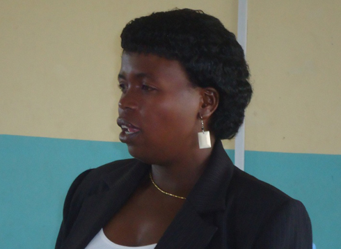 Nyiraneza Clothilde, umuyobozi wungirije ushinzwe imibereho myiza mu karere ka Ngororero.