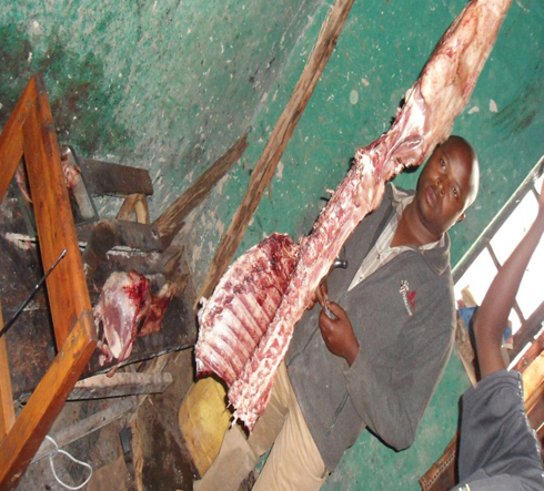 Ahenshi mu hacururizwa inyama z