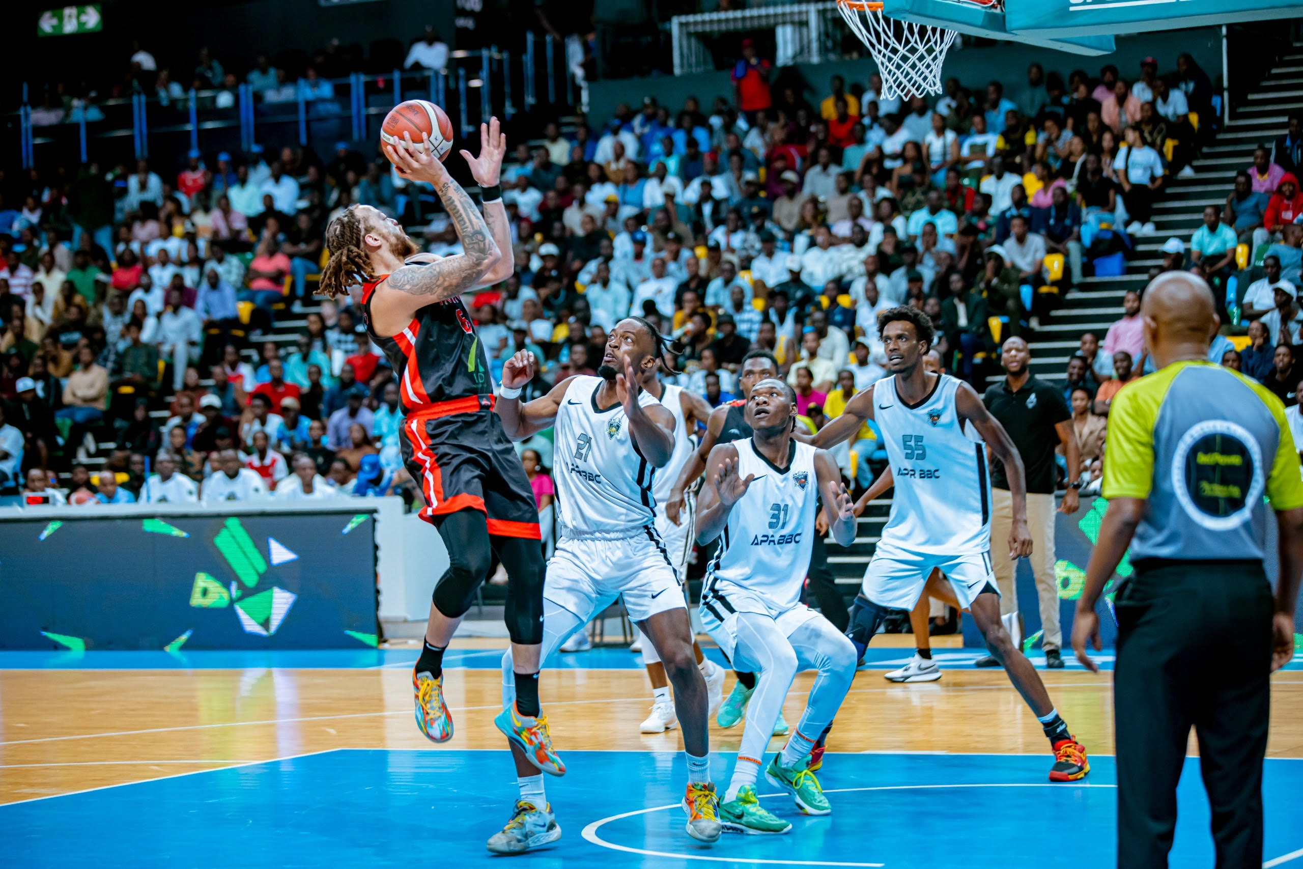 Stephaun Branch wa Patriots BBC niwe watsinze amanota menshi muri uyu mukino