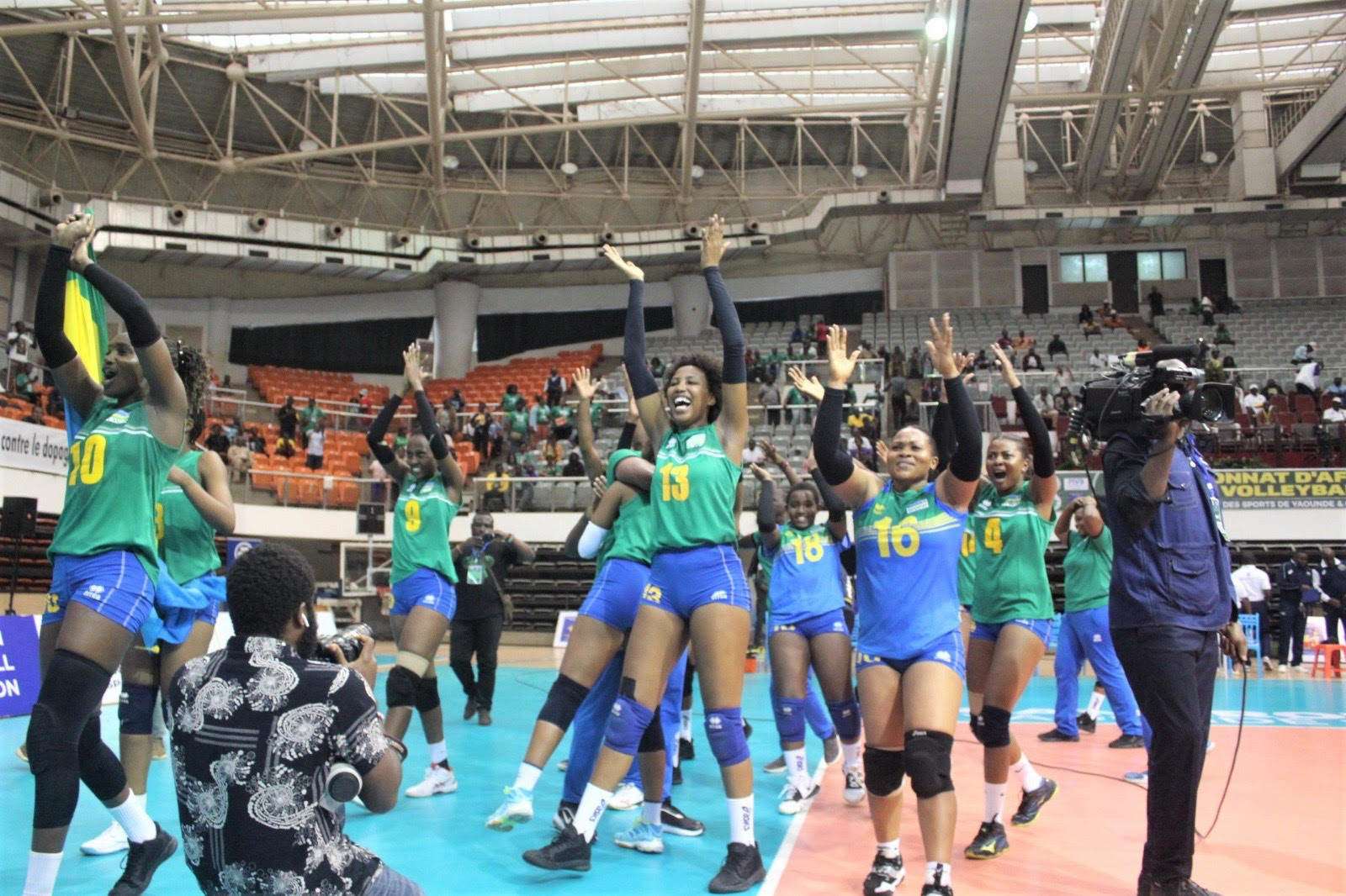 Ikipe y'Igihugu yakoze amateka yo jyera muri 1/2 cy'igikombe cya Afurika