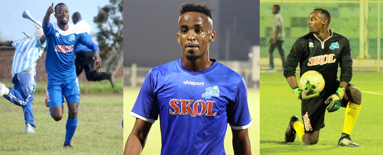 Christ Mbondi, Yannick Mukunzi na Ndayisenga Quassim 