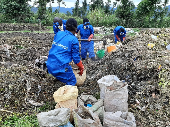 Urubyiruko rutunganya ibishingwe bikavamo ifumbire y