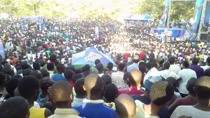 Urubyiruko ni rwo rwinshi rwitabiriye igitaramo cya PGGSS 4 cyabereye i Muhanga.