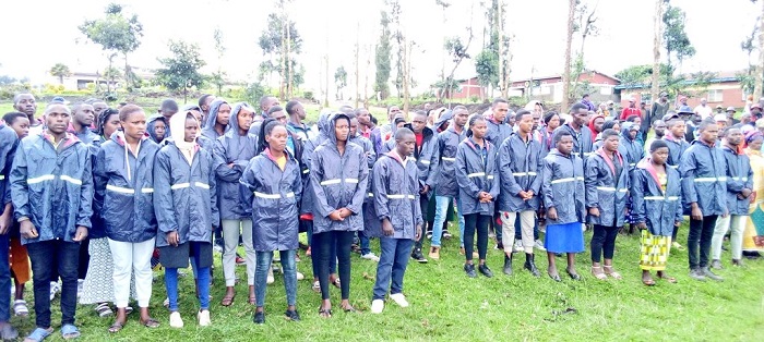 Urubyiruko rwitabiriye urugerero