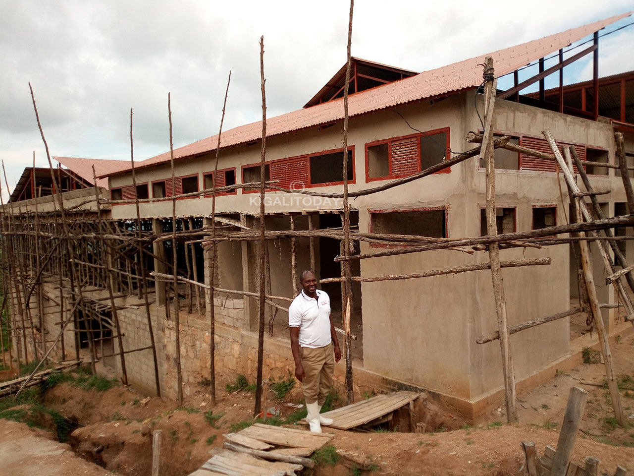 Uruganda rwo gutunganya amata Haji arimo kubaka