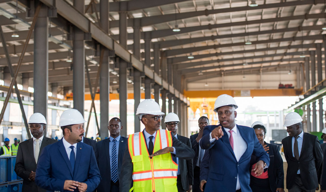 Perezida Kagame atemberezwa muri urwo ruganda 