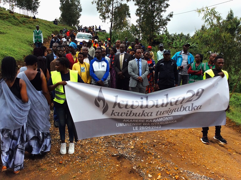 Bakoze urugendo rwo kwibuka