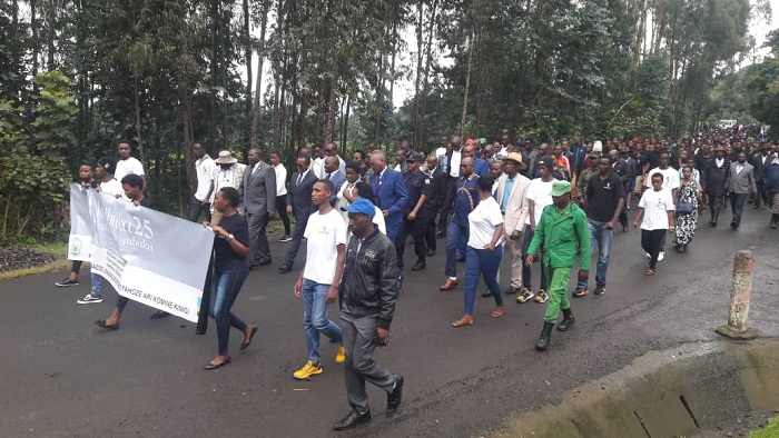 Urugendo rwo kwibuka Jenoside yakorewe Abatutsi mu cyahoze ari Komini Kinigi
