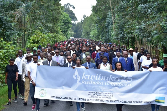 Urugendo rwo kwibuka Jenoside yakorewe Abatutsi mu yahoze ari Komini Kinigi