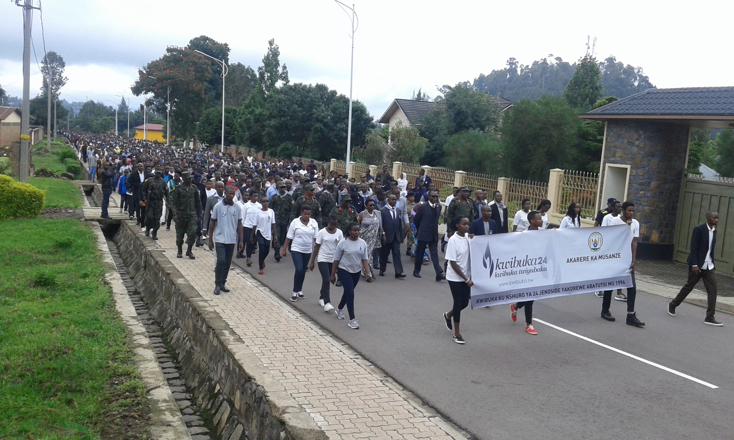 Urugendo rwo kwibuka mu karere ka Musanze