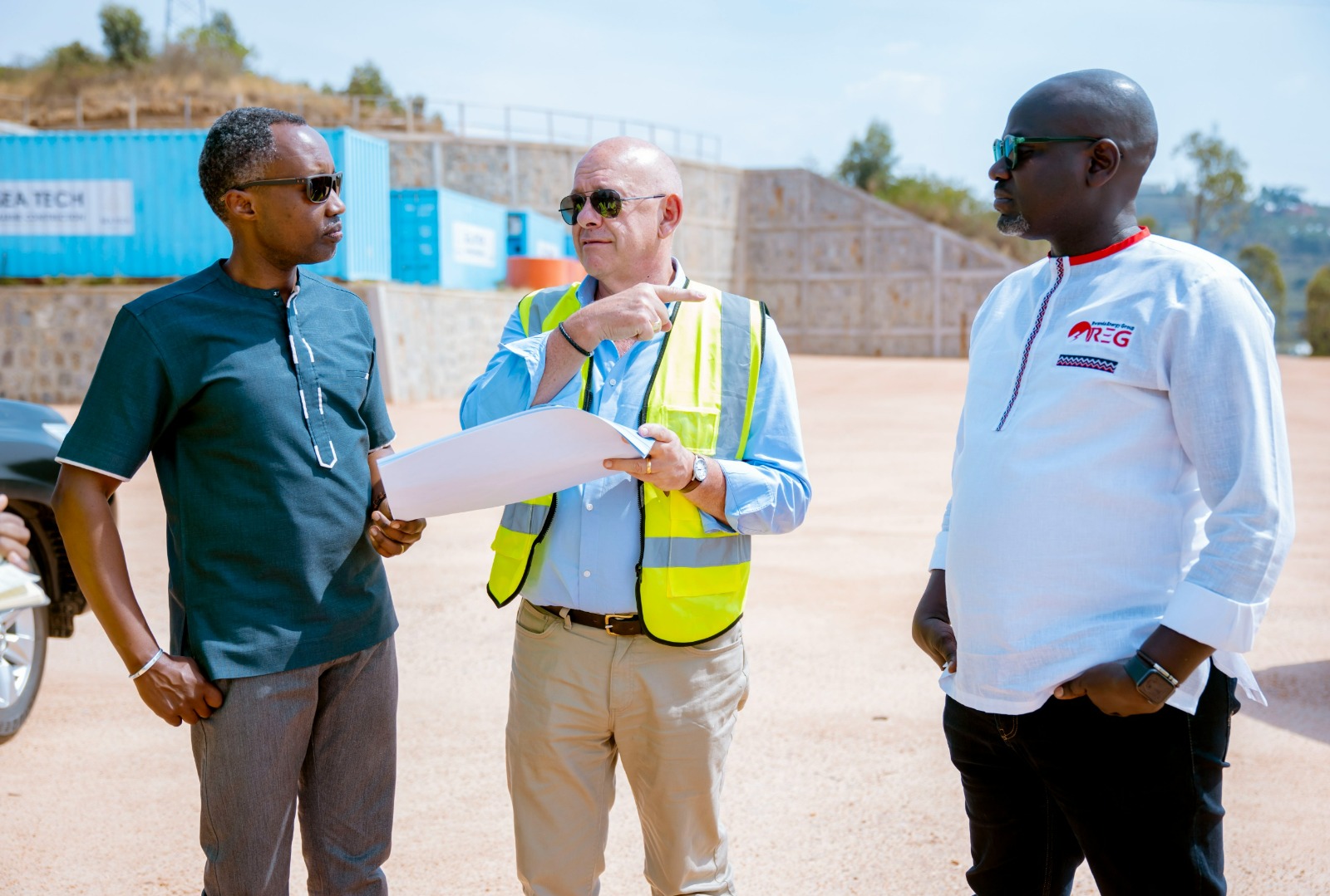 Basobanuriwe aho imirimo yo kubaka urugomero igeze