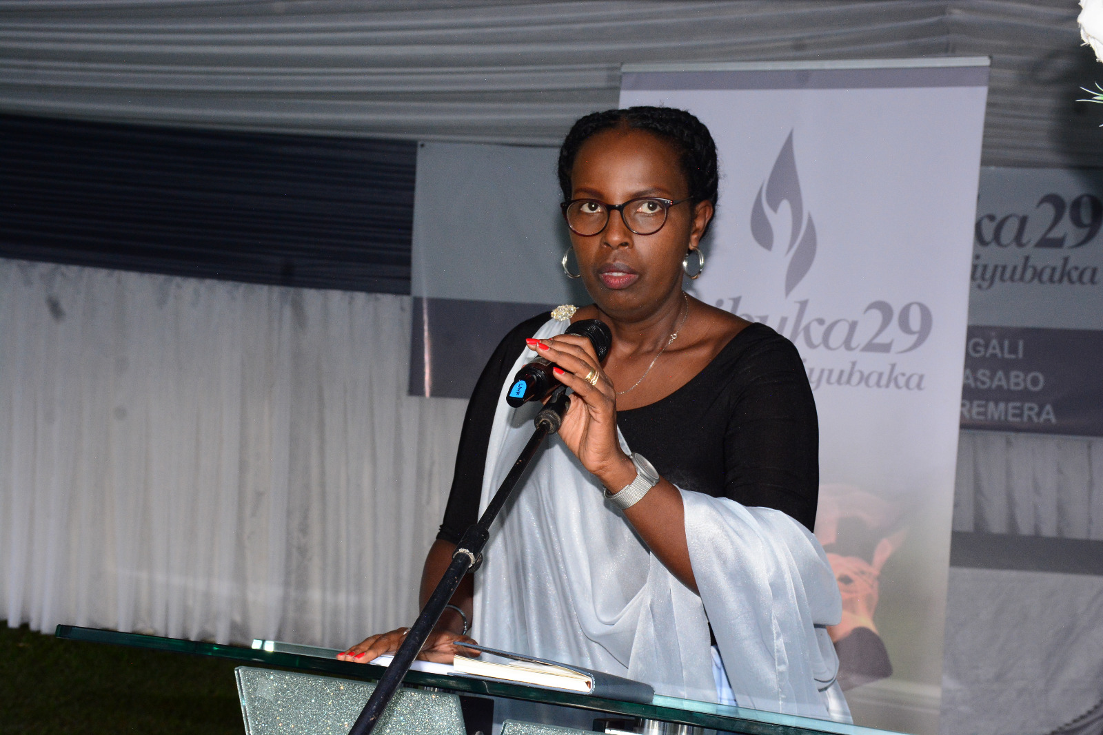 Urujeni Martine mu gikorwa cyo Kwibuka cyabereye mu Murenge wa Remera