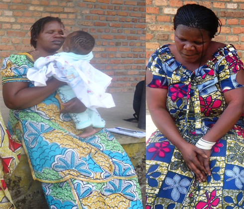 Yankurije Eugenie na Nyiransabimaba Rachel.