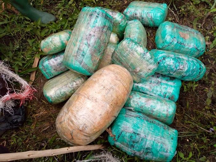 Urwo ni rwo rumogi yari avanye muri Kongo aruzanye mu Rwanda