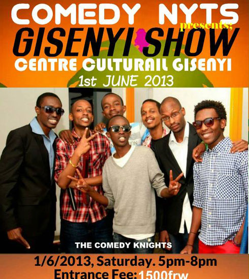 Urupapuro rwamamazaga iki gitaramo.