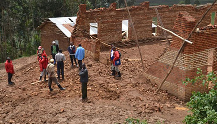 Urusengero rwo mu Murenge wa Cyeru mu Karere ka Burera rwaherukaga kugwira abakirisitu muri Nzeri 2013.