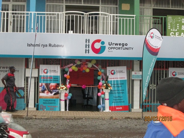 Ishami rishya rya Bank Urwego Opportunity mu karere ka Rubavu.