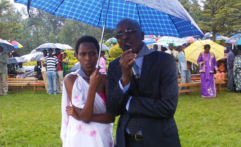 Depite Rwabuhihi Ezechias, yavuze ijambo harimo kugwa imvura nyinshi.
