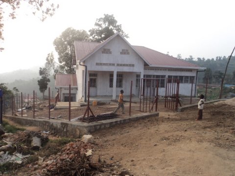 Urwibutso rwa Jenoside rwuzuye mu murenge wa Gihombo.