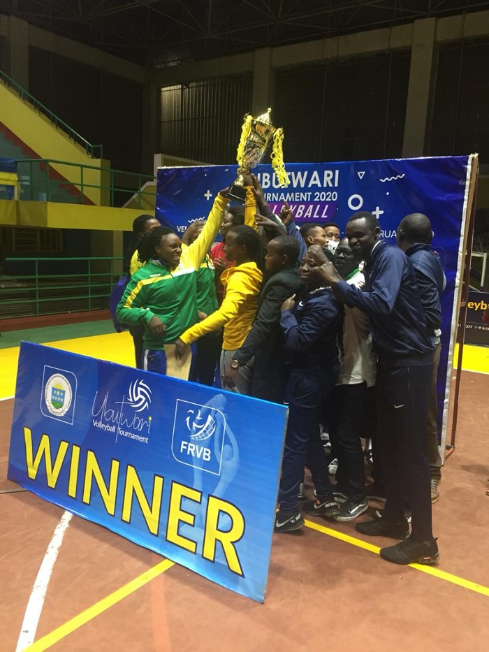 Abakobwa ba UTB begukanye igikombe cya 3 muri uyu mwaka